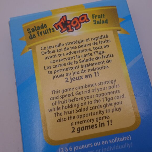 IGA Tiga Salade de Fruits Fruit Salad Creomax 2021 8 74659 00561 3 Card Game - Picture 4 of 16
